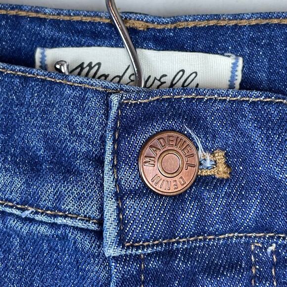 Madewell The Perfect‎ Vintage Jeans Size 25 – Distressed, Raw Hem, High Waist - Picture 3 of 12